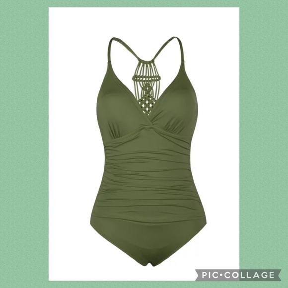 Other - Green one piece swimsuit.42